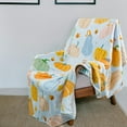 thumbnail image 7 of Fall Throw Blanket Pumpkin Fleece Flannel Blanket Thanksgiving Gifts Soft Cozy Plush Blankets for Couch Bed Sofa Fall Decor 60"X50", 7 of 7