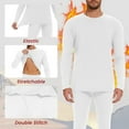 thumbnail image 2 of DAKIMOE Thermal Underwear for Men Long Johns with Fleece Lined, Base Layer Men Cold Weather Top Bottom, 2 of 9