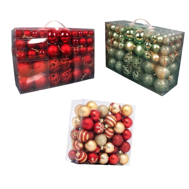 Set de 100 adornos festivos para decorar tu navideño , EstiloD
