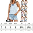 thumbnail image 5 of Sngxgn Womens Tank Tops Spaghetti Strap Camisoles Scoop Neck Tops(,L), 5 of 5