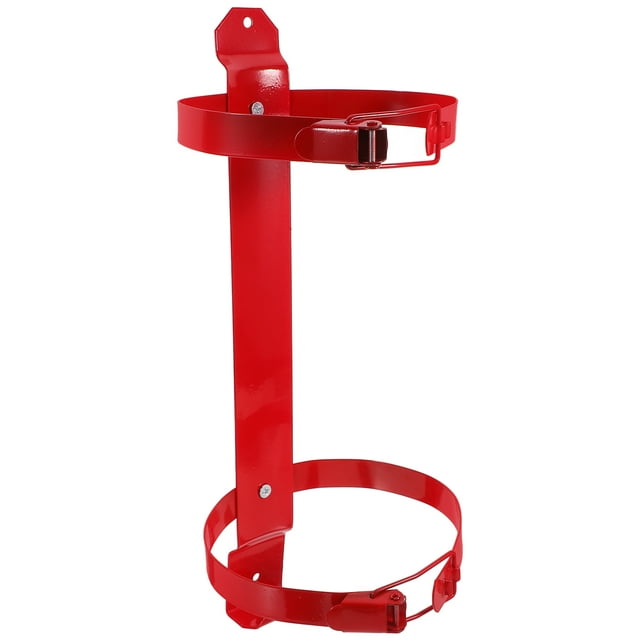 KAKOWELY Heavy Duty Fire Extinguisher Bracket Wall Mount For Vehicle Adjustable Fire Extinguisher Mounting Bracket Universal Fire Extinguisher Holder Fire Extinguisher Hook Wall Mount 3/4KG