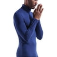 thumbnail image 2 of Sarapandan Thermal tops for men, turtleneck long-sleeved shirts, sports underwear, 2 of 4