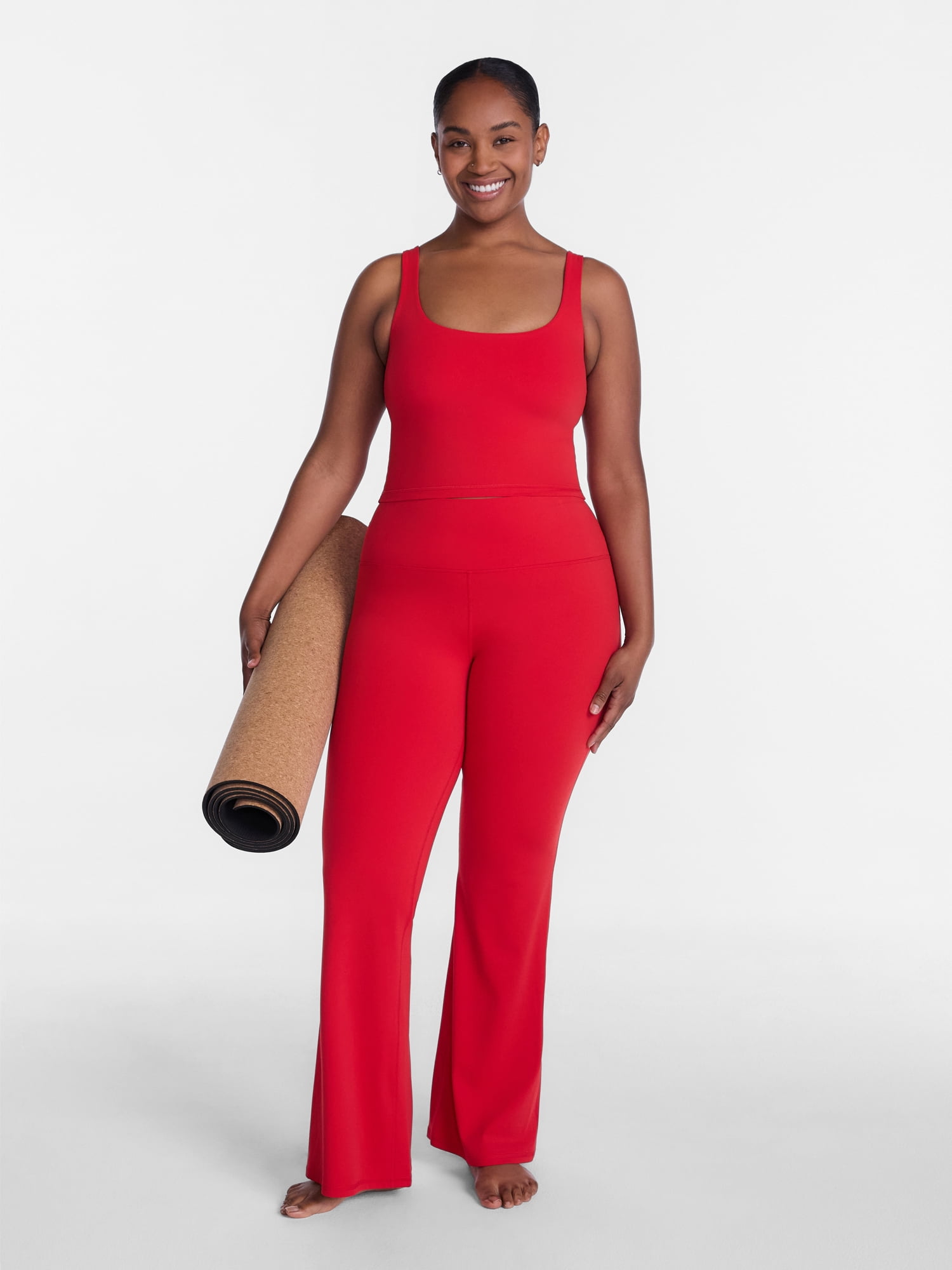 Avia Women’s SoftSculpt Core Flare Leggings, Full Length, Sizes XS-XXL