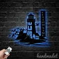 thumbnail image 2 of Handmadetneonsign Lighthouse Metal Wall Art Light, Lighthouse Metal Sign Wall Decor, House Metal Decor 59386, 2 of 5