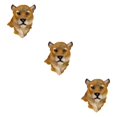 thumbnail image 1 of Bewildely Wild Animal Head Wall Sculpture Mounted Decor Art Ornament Hanging Statue Type1, 1 of 1