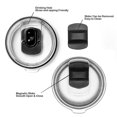 thumbnail image 4 of Magnetic Spill-proof Tumbler Lid Water Bottle Lid Cover Compatible For Yeti Rambler Zark Trail Old Style Rtic Replacement Lid, 4 of 4