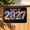 G, variant on Officially a Senior My Last First Day Class of 2027 Tin Sign, First Day of Senior Year 2027 Sign for Teen Girl Bedroom Wall Decor, High School Back to School Photo Prop Hanging Ornament