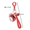 thumbnail image 5 of Pvc juego llavero Joystick llavero colgante hombres mujeres pareja clave H baratija rojo, 5 of 5