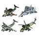 thumbnail image 2 of 4 aviones de reacción de metal fundido a presión con mecanismo de retroceso, cazas de la Fuerza Aérea, juguetes para niños camuflaje, 2 of 6