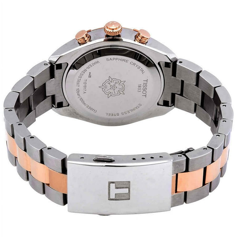 Tissot PR 100 Chronograph Quartz Diamond White Mother of Pearl