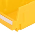 thumbnail image 3 of BIMZUC Wall Mounted Parts Storage Rack Stackable Shop Tool Bin Screws Organizer Thickened Inclined Mouth Combination Type Tool Box Yellow (5.3 in / 13.5 cm), 3 of 9