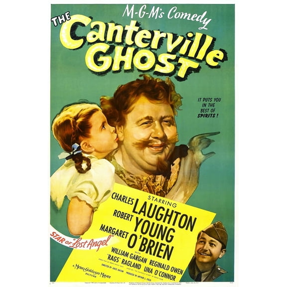 The Canterville Ghost Us Poster Margaret O'Brien Charles Laughton Robert Young 1944 Movie Poster Masterprint (24 x 36)