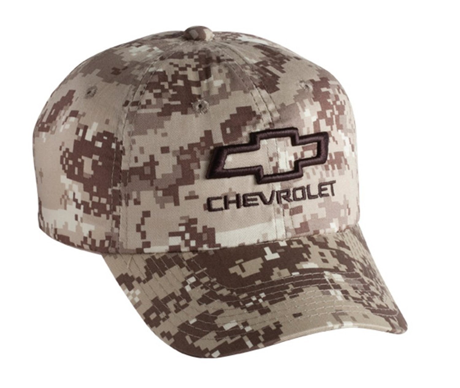 Chevrolet 3D Open Bowtie Digital Camo Hat -Khaki - Walmart.com