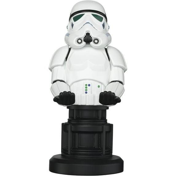 Exquisite Gaming Cable Guy Controller & Phone Holder - Star Wars Empires Elite Stormtrooper 8"