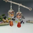 thumbnail image 2 of EOEMY 925 Silver Fashion Dangle Drop Earrings Hook Women Turquoise Jewelry Ear Gifts-#7, 2 of 3