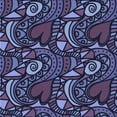thumbnail image 1 of Ahgly Company Machine Washable Indoor Square Transitional Medium Slate Blue Area Rugs, 6' Square, 1 of 7