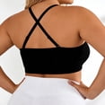 thumbnail image 7 of Wang6 Womens Strapless Plus Size Convertible Bras Wireless Seamless Push up Minimizer Bras Full Coverage No Underwire Bralettes T Shirt Bra Black M, 7 of 7