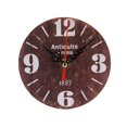FNGZ Clock Clearance Vintage Style NonTicking Antique Wood Wall Clock