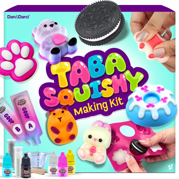 Kit de Manualidades Dan&Darci para Hacer Squishies Taba para Niños