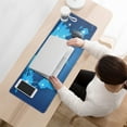 thumbnail image 3 of Deluxe Gaming Experience: XL Mouse Pad with Soft Silk Fluid Fabric & Anti-Slip Base - Perfect for Office & Gamers (31.5x11.8 Inch), 3 of 7