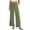 Green, variant on Utoimkio Women's Wide Leg Lounge Pants High Waisted Casual Loose Cotton Yoga Pants for Women with Pockets