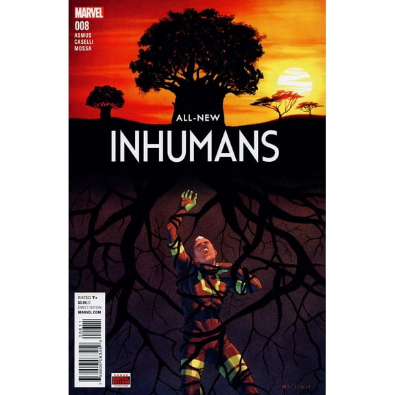 All-New Inhumans #8 VF ; Marvel Comic Book