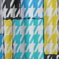 thumbnail image 4 of Designart 'Classic Pattern Hounds-tooth' Mid-Century Modern Curtain Panel, 4 of 5
