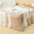 thumbnail image 5 of Wensltd Wome Mid-calf Socks Thick Fleece Lined Warm Cozy Home Sleeping Socks for Winter Indoor Wear Multicolor, 5 of 8