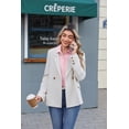thumbnail image 4 of Zeagoo Button Down Shirts for Women Wrinkle Free Long Sleeve Collared Dress Blouses Casual Work Office Tunics Tops, 4 of 6