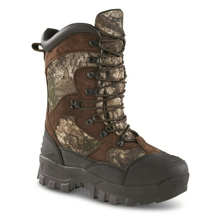 HuntRite Men s Waterproof Insulated Hunting Boots 1 600 Gram Realtree APX 10.5D (Medium)