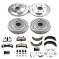 thumbnail image 3 of PowerStop Front and Rear Z36 Truck & Tow Brake Pad Rotor Drum and Shoe Kit Fits: CADILLAC CHEVROLET Select Models K15035DK-36, 3 of 10