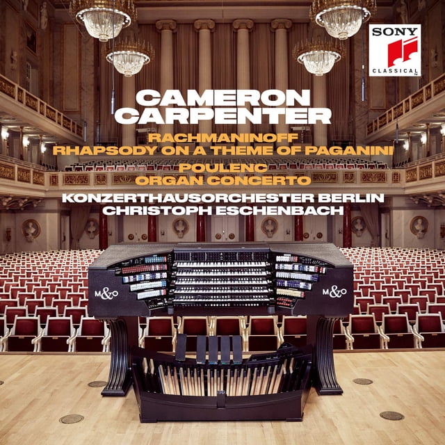 CD Sony Rhapsody sobre un tema de Paganini/Concierto para órgano