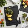 thumbnail image 4 of ZWILLING Plant Fiber 17-in x 13-in Non-Slip Cutting Board - Slate, 4 of 6