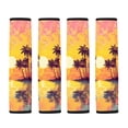 thumbnail image 5 of Chririnla Palm Sunset Car Seat Belt Pads 2 Pack, Seat Belt Shoulder Pad Polyester Comfortable Durable for Auto SUV Truck, 5 of 8