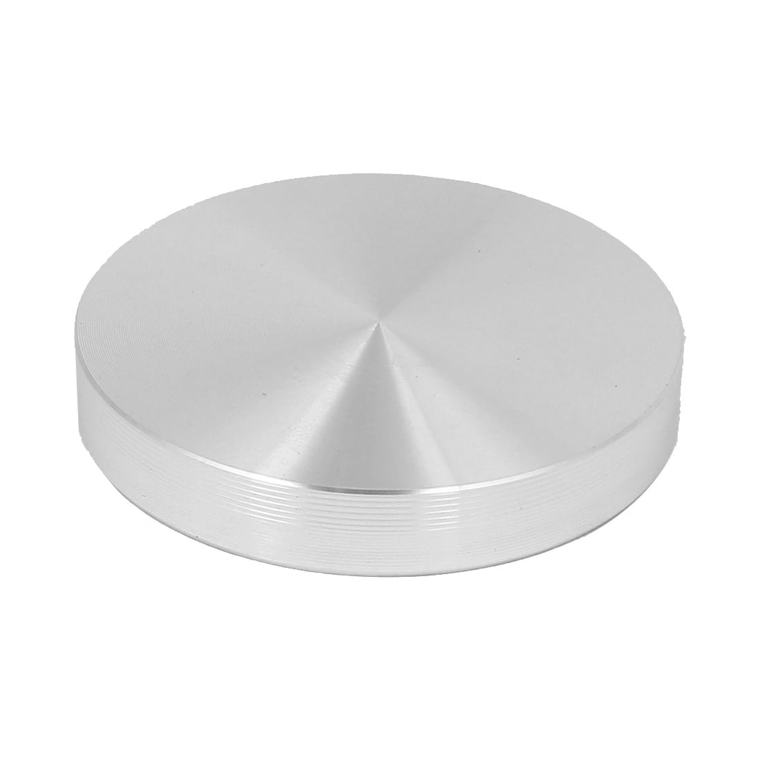 12 Pcs 25*10*M8 Aluminum Disc Glass Table Top Adapter Attach Circle Decoration 