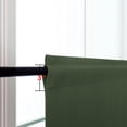 thumbnail image 4 of Olive Green Valances for Windows Bathroom Living Room Kitchen,52x18 Inch Length, 4 of 5