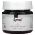 thumbnail image 1 of Gel calmante para ojos con cafeína y ácido hialurónico, tratamiento refrescante y de rápida absorción para ojos, libre de crueldad animal, 28 g (1 oz), 1 of 1