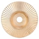 thumbnail image 2 of Disco de lijado de rueda, disco moldeador de tallado en bisel, piezas de amoladora angular, disco de tallado de madera, durabilidad probada en el tiempo, 2 of 8