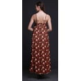 thumbnail image 3 of Bimba Rayon Floral Womens Long Casual Dress Spaghetti Strap Summer Maxi Sundress-Large, 3 of 5