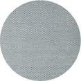 thumbnail image 1 of Ahgly Company Tapis d'Intérieur Ronds Contemporains en Platine Gris Argent Abstrait, 4' Ronds, 1 of 6