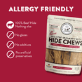 thumbnail image 5 of Butcher's Naturals Beef Flavor Natural Chews for Dogs, 8 oz Bag, 5 of 7