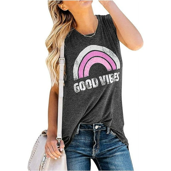 Tank Top Women Loose Fit Graphic Tees Summer Vintage Tank Tops Flowy 2025