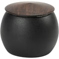 thumbnail image 1 of LEEYNEER Bocal de Rangement Alimentaire Rond en Céramique Pot à Biscuits Poterie Brute Bocal de Cuisine, 1 of 1