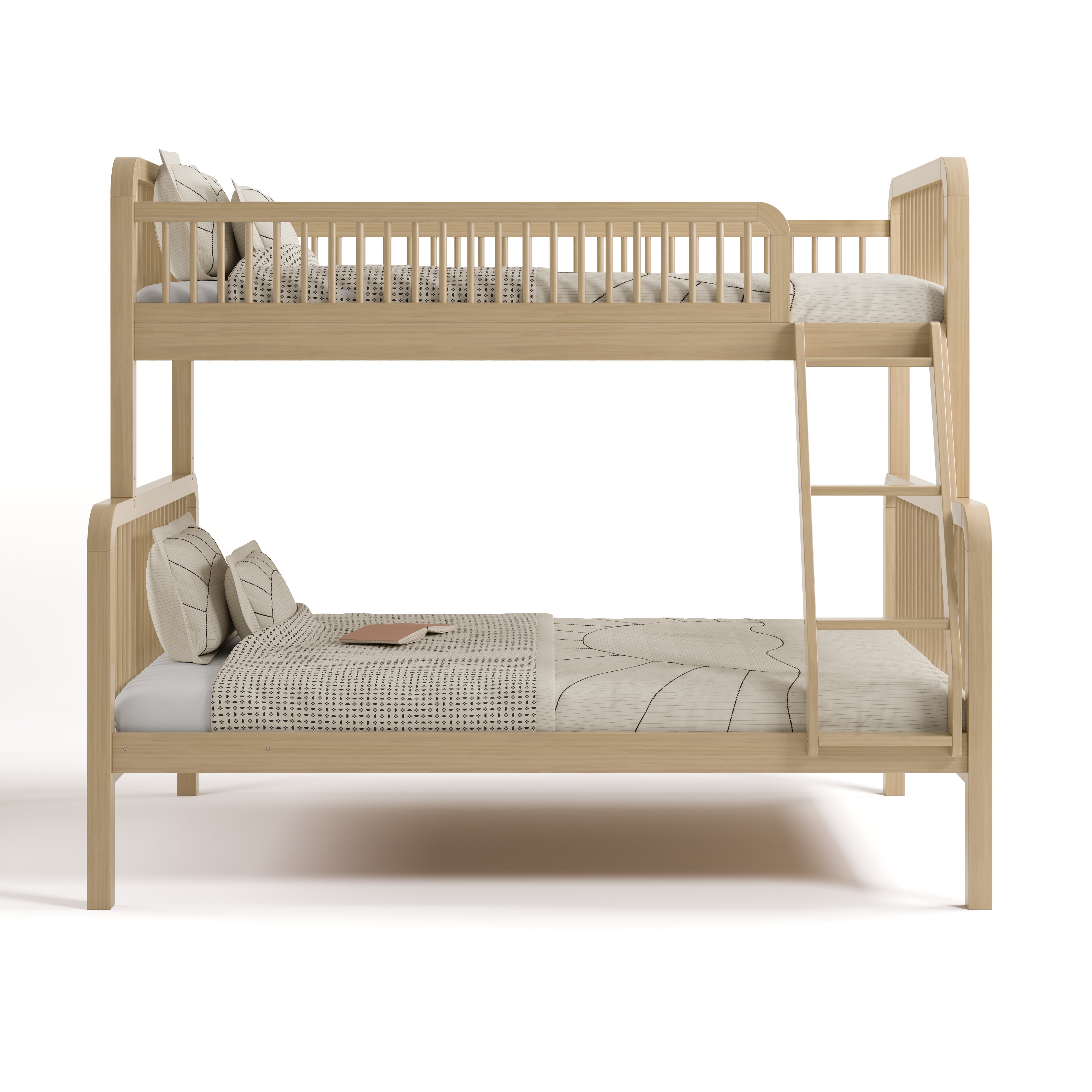 Storkcraft Pasadena Twin Over Full Bunk Bed, Driftwood