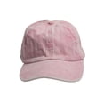 thumbnail image 1 of Ponytail Criss Cross Messy Buns Ponycaps Baseball Cap Dad Trucker Mesh Hat, Pink, 1 of 2