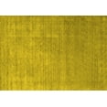 thumbnail image 1 of Ahgly Company Indoor Rectangle Abstract Yellow Contemporary Area Rugs, 2' x 3', 1 of 4