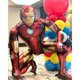 thumbnail image 3 of Globo de aluminio de superhéroe para niños, decoración de fiesta de cumpleaños, juguete inflable para Baby Shower, globo de aire de Marvel, suministros, 3 of 4