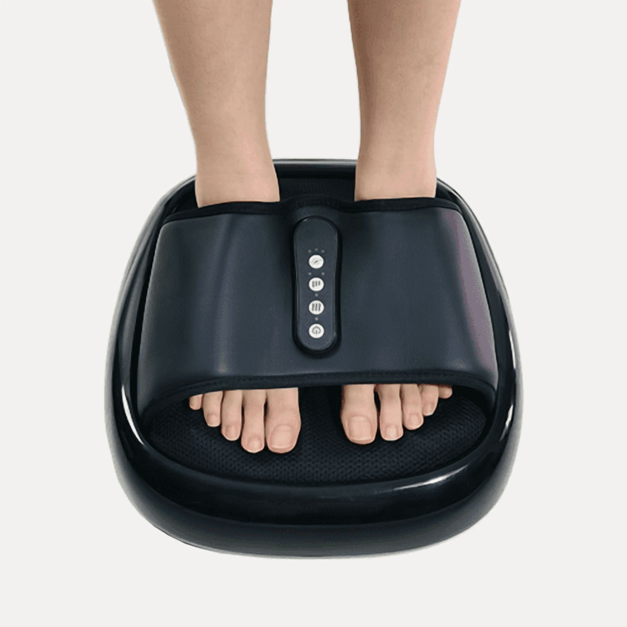Foot Massager with Heat for Tired Foot Blood Circulation up , Black,Gift