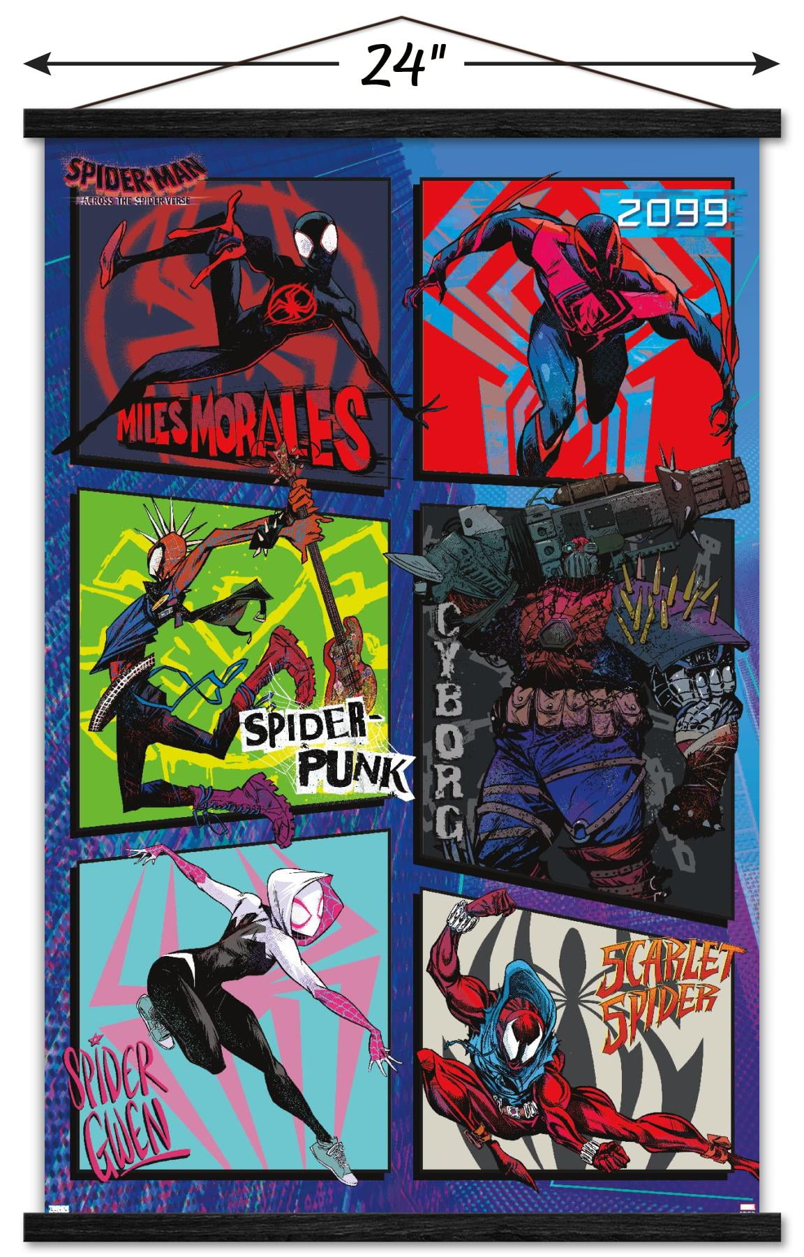 Marvel's Spider-Man 2 - Group Wall Poster with Magnetic Frame, 22.375 x  34 