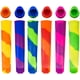 thumbnail image 1 of Paquete de 6 moldes para paletas, moldes reutilizables para paletas de bebé para hacer paletas caseras multicolores, moldes para paletas de hielo para bricolaje feliz Namotu WMZL-1689, 1 of 7